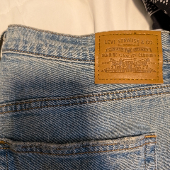 Levi's Ribcage Straight Ankle Jeans - Size 32 - Picture 5 of 7